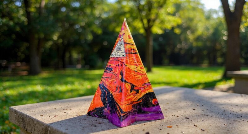 Marbled Pyramids