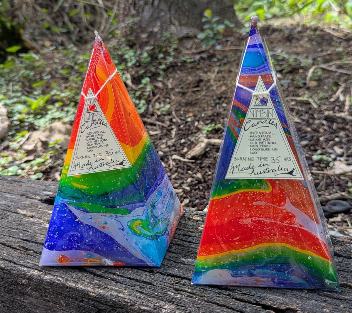 Marbled 35 hour Pyramids