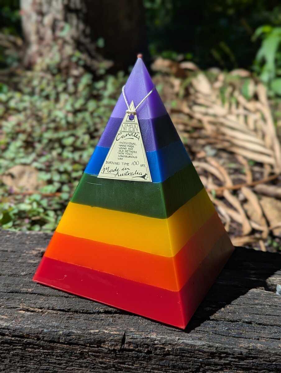 100 hour rainbow pyramid